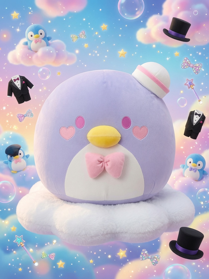 Sanrio Tuxedosam BIG Cushion Plush — Toreba 2020 Exclusive