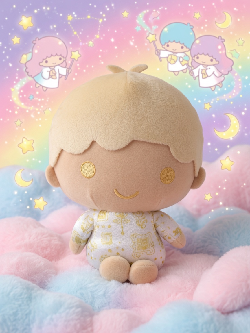 Sanrio Little Twin Stars Kiki Plush — Toreba Exclusive (Deux Étoiles Series, 2018/2019)