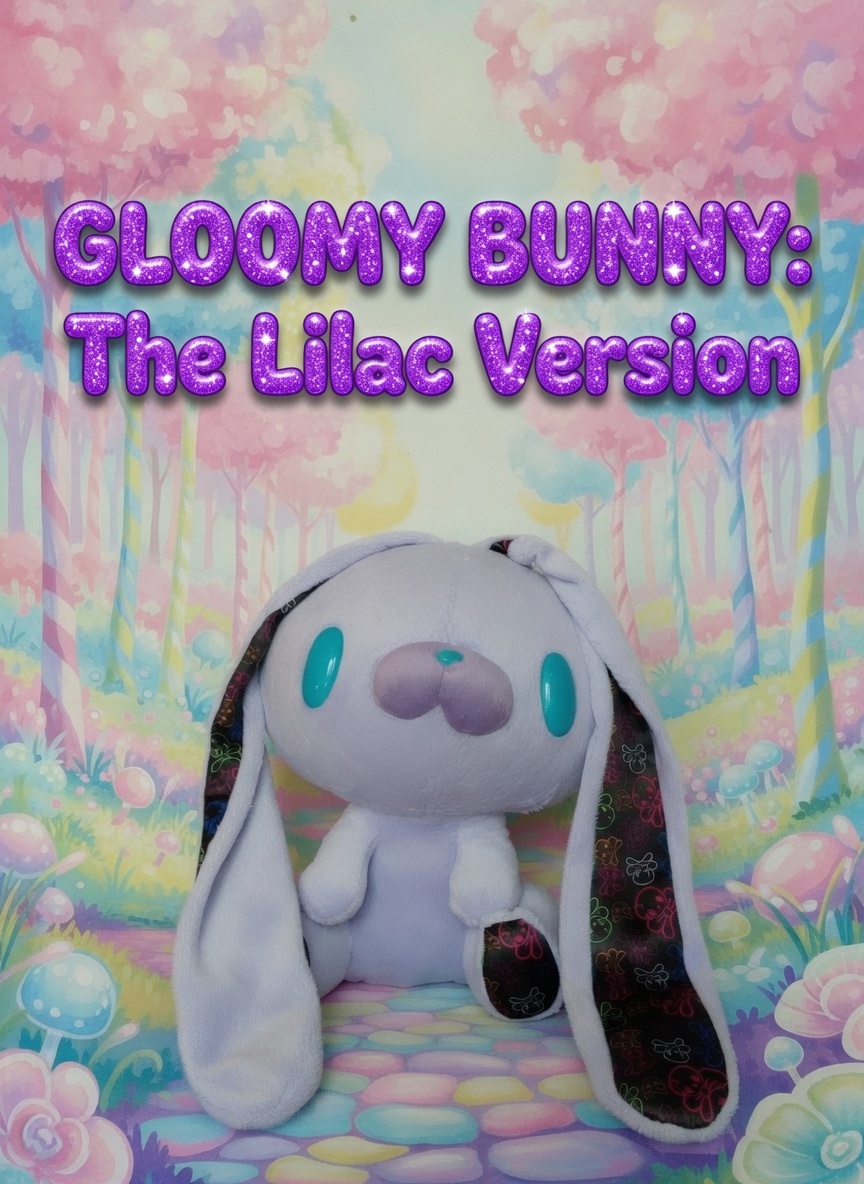 Chax GP #540 All Purpose Bunny — Skull Bow Lilac