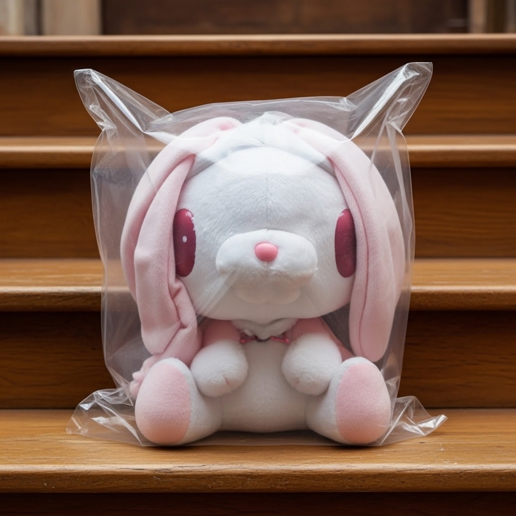 Chax GP All Purpose Bunny — White/Pink/Red Eyes