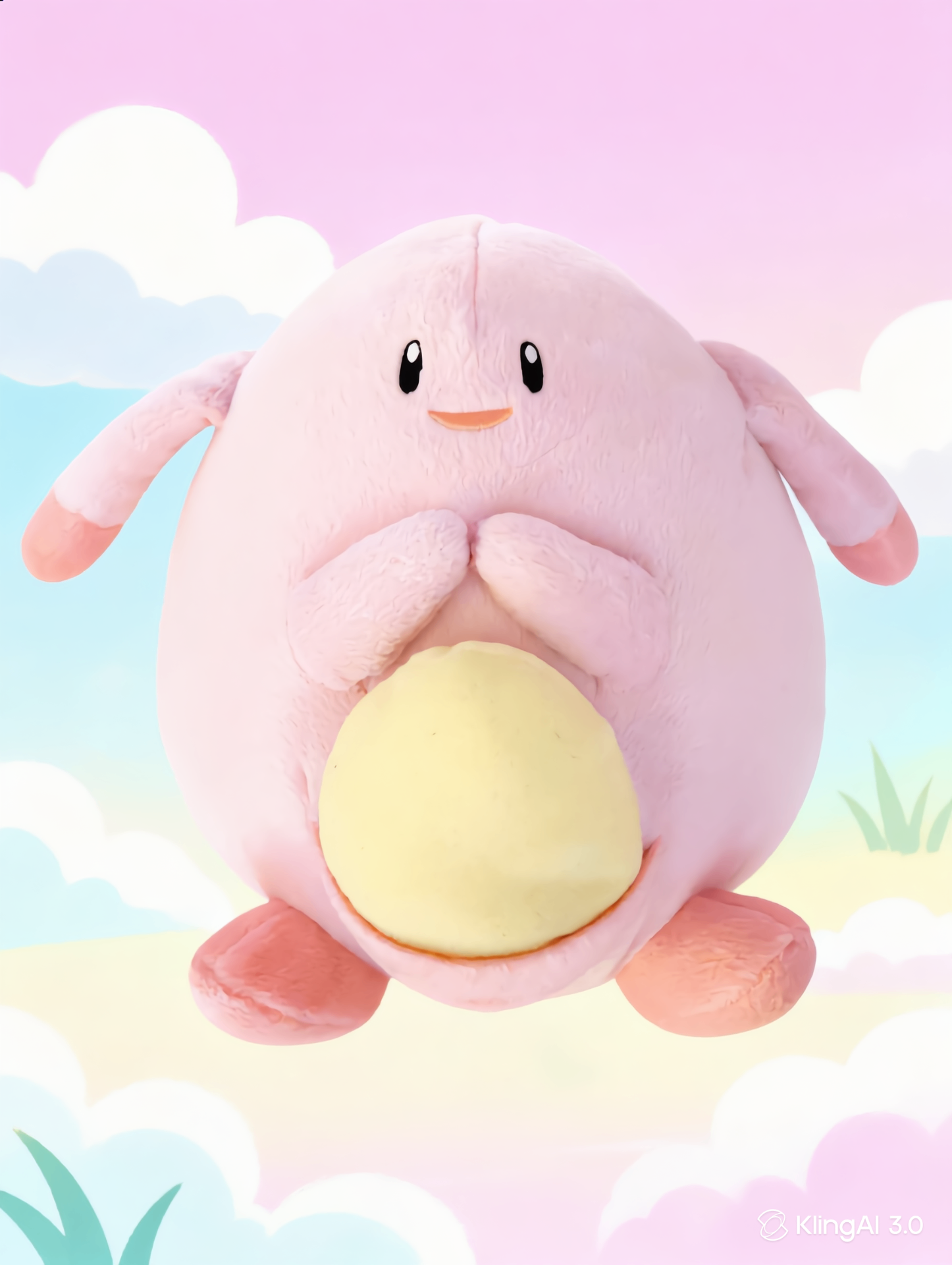 [New] Banpresto Pokémon Chansey Big Plush Toy — Sun & Moon Edition (2019 Toreba Crane Prize)