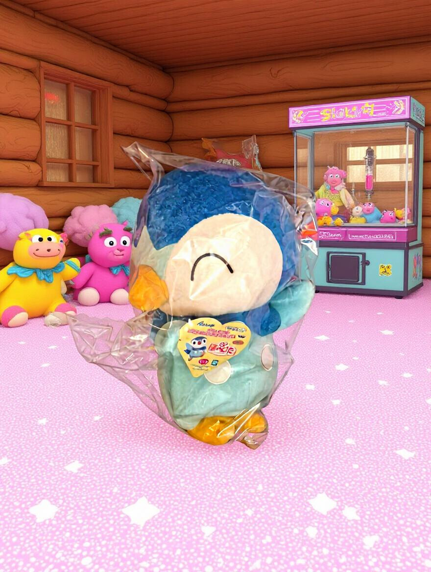 Pokémon Piplup BIG Plush — Toreba Japan Arcade Prize