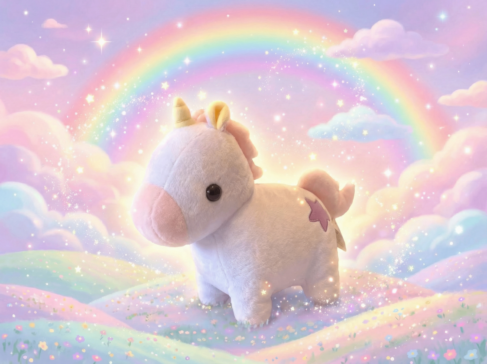 Amuse Yumekawa Unicorn Plush — Lovely Pink Edition (NWT)