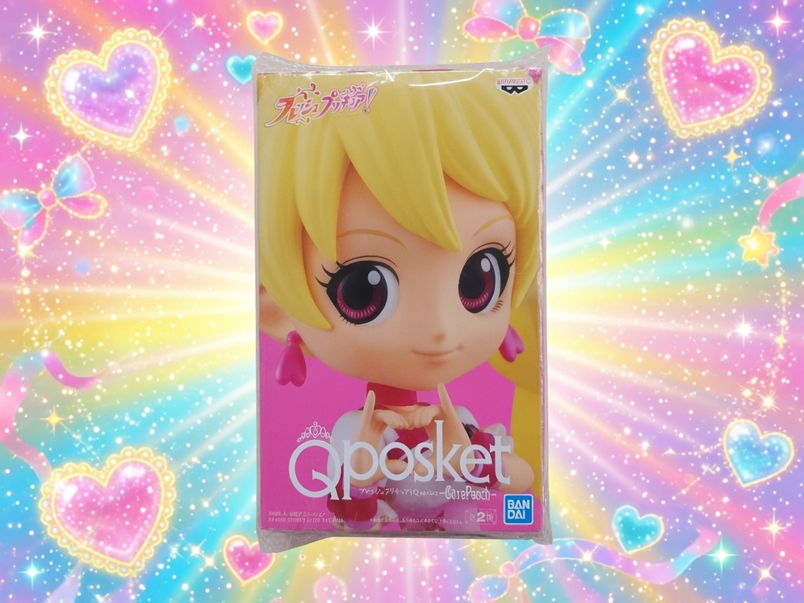 Q posket Fresh Pretty Cure! — Cure Peach (Ver. A) Figure