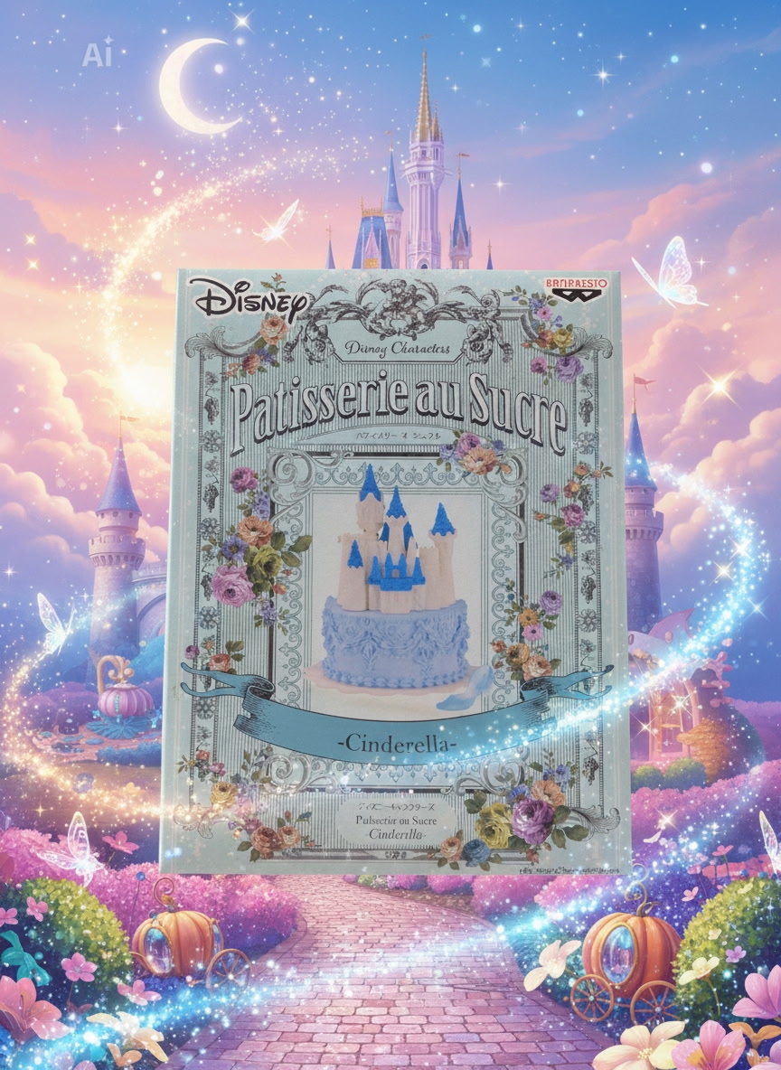 Disney Cinderella Castle "Patisserie au Sucre" Figure — Toreba Prize