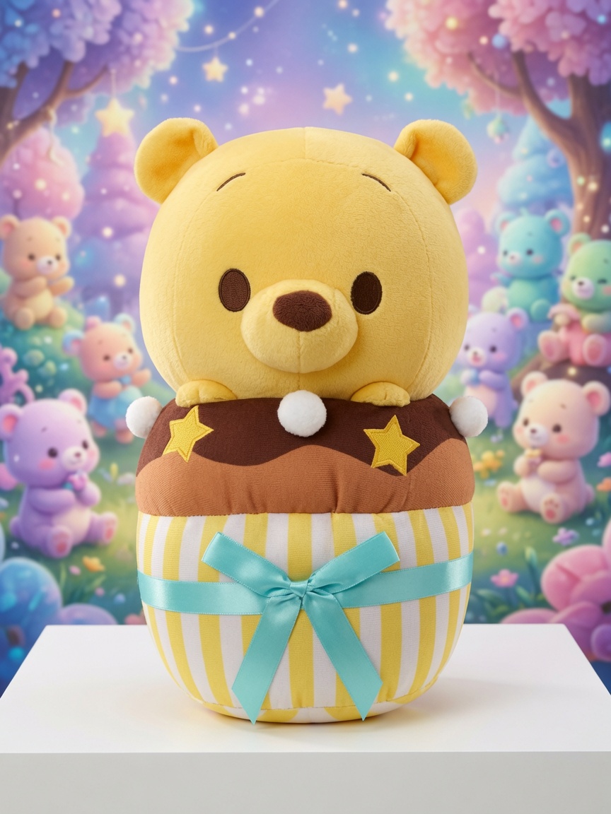 Disney Winnie the Pooh Super BIG Cupcake Plush — Toreba Exclusive